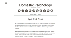 Desktop Screenshot of domesticpsychology.com